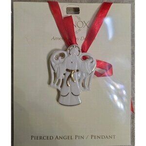 Lenox Charms Pierced Angel Charm Pin/Pendant Ornament ~ #6394316 NEW